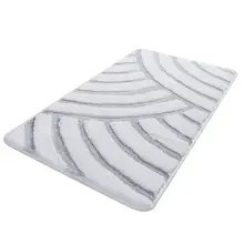 Bath Mat-mats | Mat Bath Mats Non Slip Anti Mould Mats Alya White 70X120 Cm