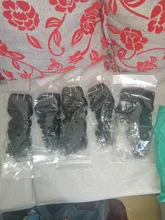 BHF-Cabello Humano ondulado con cierre, 4 mechones, brasileño, Remy, ondulado, Natural, 100%, 50g, estilo Bob corto