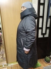 Thick Jacket Clothing Parka Coat Women Female Winter Astrid Hooded Long Large-Sizes Fashion