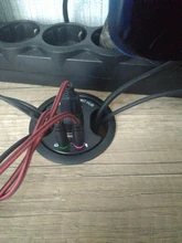 Concentrador de red USB 3,0 para escritorio, puertos multiusb 2,0 con auriculares SD/TF/puerto micro cophone tipo C con adaptador de corriente de 5V 2A