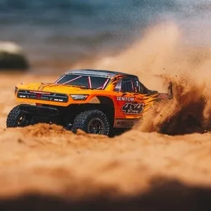 Радиоуправляемый шорт-корс Arrma Senton 4x4 3S Brushless(оранжевый) 4WD RTR масштаб 1:10 2.4G- ARA102721T2