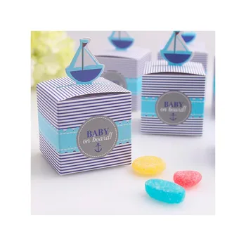 

Lot 20 Boxes Boxes Christening "Baby on Board"-Details and gifts for weddings, christening suits and Holy Communion