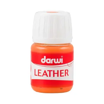 

Da0420030 paint leather for skin/leatherette, 30 ml Darwi (752 Orange)