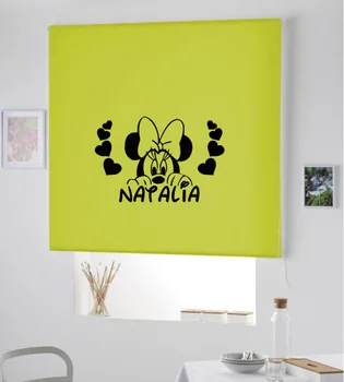 

Blind Iroa customizable Child/Minnie Natalia! ROLLER BLINDS TRANSLUCENT! (PISTACHIO 100X175)
