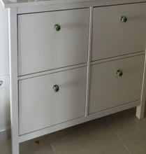 KAK de calabaza de cerámica de 40mm cajón perillas tiradores de puertas de armario agujero manijas del gabinete con tornillos manijas de muebles