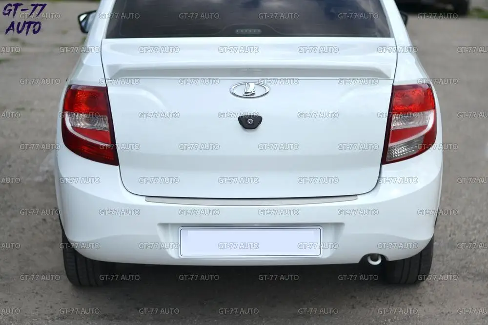 Спойлер-дефлектор на крышку багажника для Lada Granta Sedan 2011- саблей внешний материал АБС пластик Стайлинг тюнинг коврик
