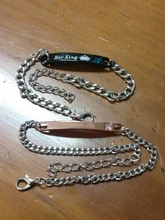 Pulseras de cristal de acero inoxidable para hombre y mujer, nuevo amante, brazalete con abalorio con forma de corona, joyería para hombre y mujer