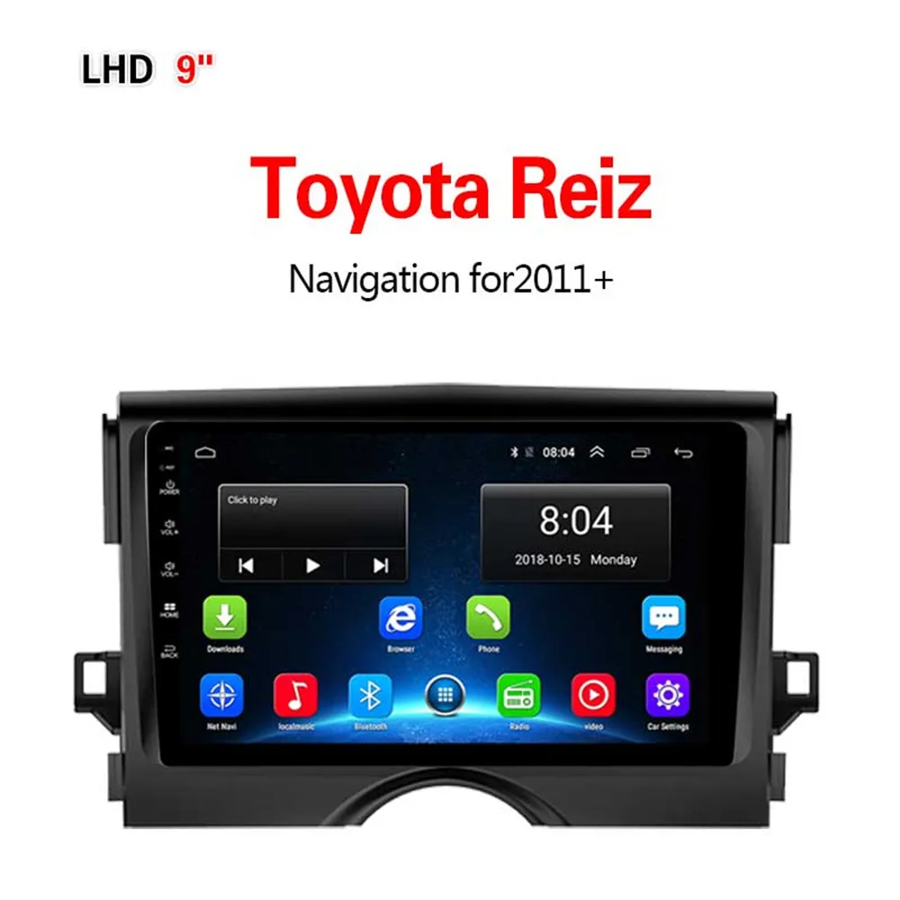 Lionet gps навигация для автомобиля Toyota eliz 2011+ 9 дюймов LT1010Y - Размер экрана, дюймов: 4G1G16G