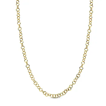 

Choker 18k gold hollow 44cm. 6,60gr. [AB3382]