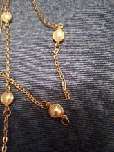 Women Necklaces Jewelry Clavicle-Chain Multilayer Pearl Glamour Gold Wedding-Party Fashion