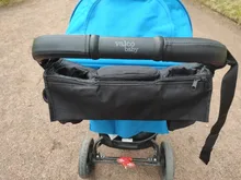 Organizador de cochecito de bebé, bolsa de portabotellas, accesorios de cochecito de bebé, silla de ruedas