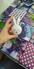 Led-Night-Light Bedside-Lamp Gifts Us-Plug Wall Bedroom Rabbit Cartoon Baby/children