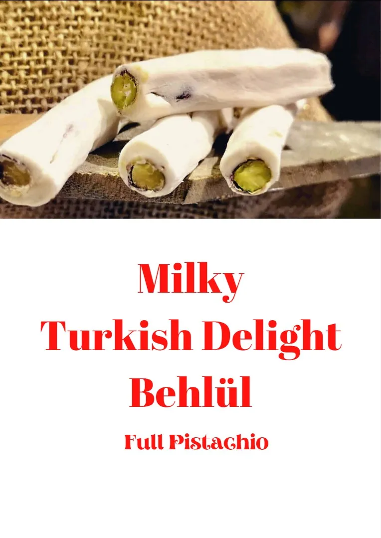 Молочный Behlül турецкий восторг 100 ручной работы роскошный безглютеновый