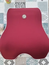 Cojín Lumbar para asiento de coche, almohada de espuma viscoelástica para el dolor de espalda