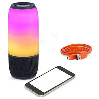 

Portable smartphone case Bluetooth MP3 player Playback Music light cable