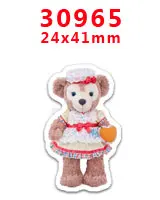30 шт мультяшный персонаж плоское украшение из смолы PR 30120 - Цвет: 30965