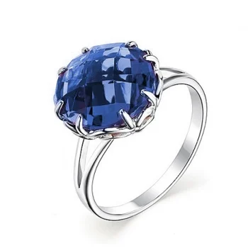 

Alcor ring with 1 Sapphire of silver
