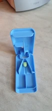 1PC de la medicina de la píldora cortador de tabletas divisor píldora caso Mini útil caja de almacenamiento portátil píldora tableta cortador de píldoras divisor
