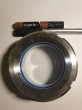1-1/4-4(32-102mm) Sanitary Sight Glass Stainless Steel SS316 Circular Viewing