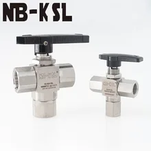 3-ходовой шаровой клапан Нержавеющая сталь 316 OD сжатия 1/8» 1/" 3/8" 1/" клапан трехходовой 3000psi