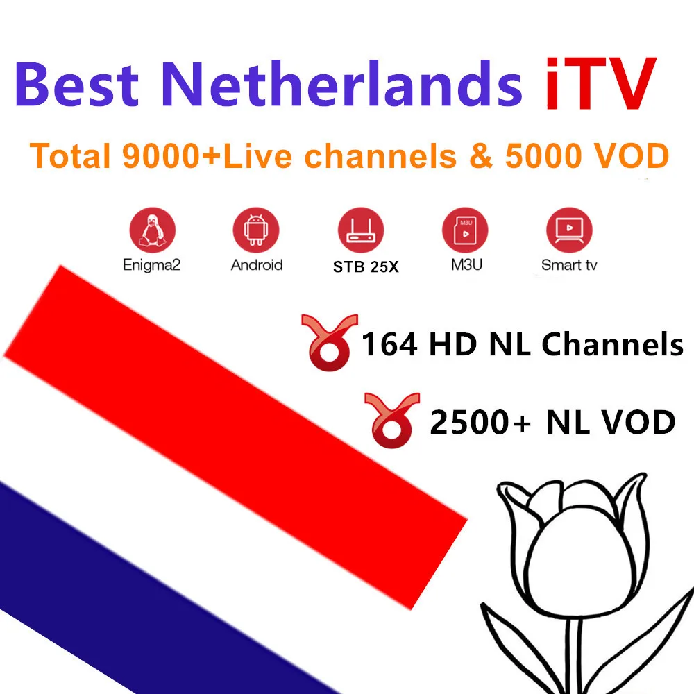 Голландский i tv подписка 10000 + live HD Франция Nederland Испания Бельгия Финляндия Швеция I