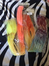 AZQUEEN-coleta trenzada sintética de 24 pulgadas con banda de goma, Anillo para el pelo, moño trenzado, coleta para el cabello