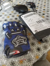 TDPRO-guantes de motocicleta de nailon para niños y niñas, cinco colores, dedo completo, protección profesional para Motocross, guante para equipo