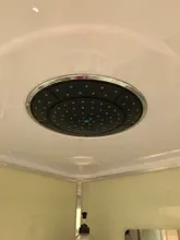 Nozzle Cabin-Accessories Roof-Head Top-Shower Round-Shape Rainfall Plastic Hot 25cm 1pcs