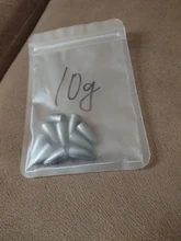 Pesas de plomo para pesca, 10 Uds., 3,5g, 5g, 7g, 10g, 14g, pesas de plomo