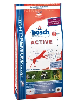 

Bosch active dry dog food 15 kg