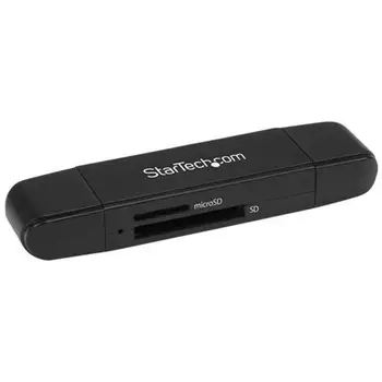 

Reader/Writer USB-C SD memory card and microSD-adapter MicroSDSTARTECH.COM12.71
