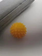 Bola de masaje de cuerpo completo para hacer ejercicio, Bola de estrés duro de 6cm para Fitness, ejercicio deportivo, erizo, agarre entrenamiento sensorial