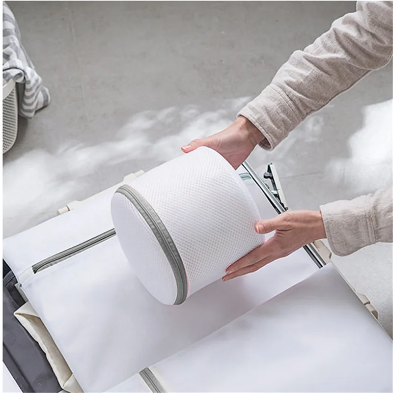 High Quality Bras Washing Bag Thicken Polyester Underwear Bra Laundry Bag Zippered Mesh Washing Machine Dedicated Wash Bra Bags 4