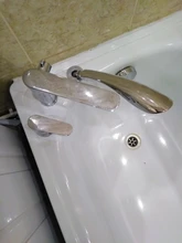 Waterfall Faucet Mixer Bath-Tub Robinet Baig Mounted Deck Accoona A6519 Split-Body