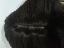 HENRY MARGU-pelucas sintéticas rectas, color negro y marrón, con resalte para mujeres, parte media, longitud del hombro, pelo Bobo resistente al calor