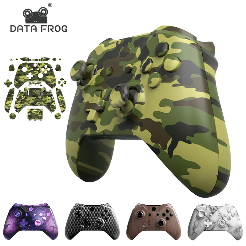 

DATA FROG Shell Button for Xbox One Slim Case Accessories Mod Kit Replacement Full Set Cover Housing For Xbox One S Controller