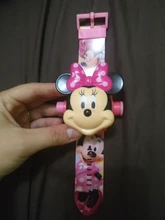 Reloj digital con proyección 3D para niños, dibujos animados de Ultraman, Spider-Man, Iron Man, princesa, juguetes para niños