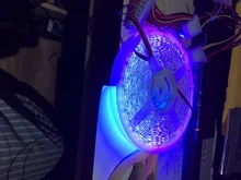 Tira de luces led impermeable para fiesta de fluorescencia, lámpara tipo cinta ultravioleta de 12V, de 395-405 nm, con luz negra 5050 2835 SMD, 60 led/m o 120 led/m ideal para DJ