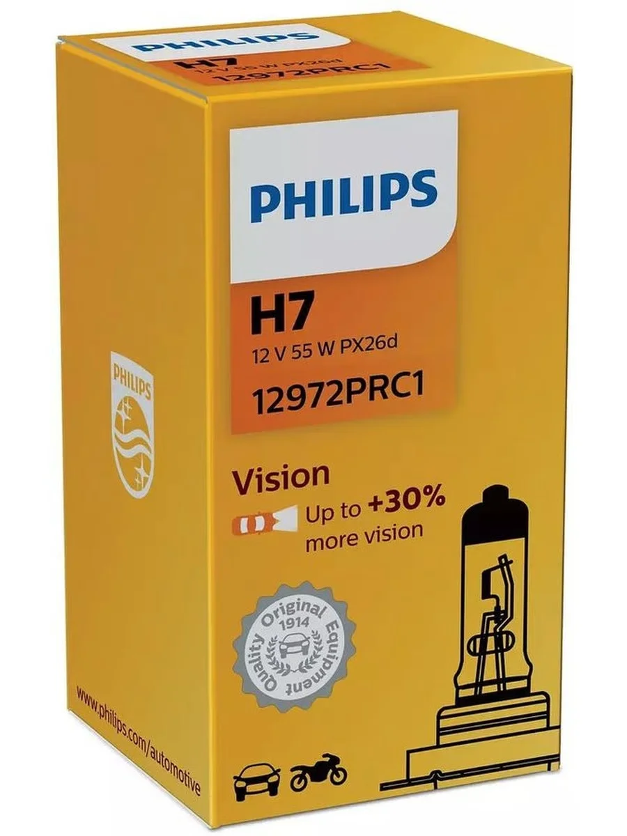 Philips 12972PRC1 Лампа H7 12972 PR 12V 55W PX26D C1 |
