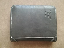 Cartera corta de cuero recubierto para hombre, billetera Retro triple Vertical, billetera coreana para jóvenes, varias tarjetas, 2020