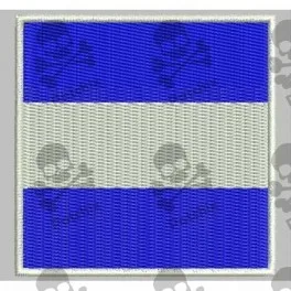 

Embroidered patch NAUTICAL FLAG LETTER J (ICS JULIET)