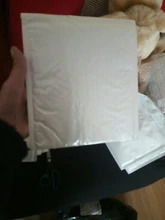 Bolsa de sobre de espuma blanca, sobres acolchados de diferentes especificaciones, envío con bolsa de correo de burbujas, 100 Uds.