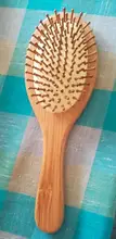 Scalp Comb Wood-Brushes Airbag-Massage Hair-Styling-Tools Anti-Static Nature 1pc