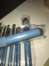 Foundation Eyeshadow Blush Synthetic-Hair-Brushes Iris-Series Beauty Mydestiny Set-Powder