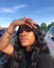 Vallbest-extensiones de cabello humano Remy ondulado mechones de pelo Natural brasileño negro, 1/3/4 unids/lote, 100%