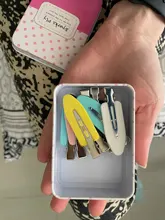 Hair Clips Barrettes-Accessories Bangs Seamless-Clip Makeup Girls Women Set Box10pcs