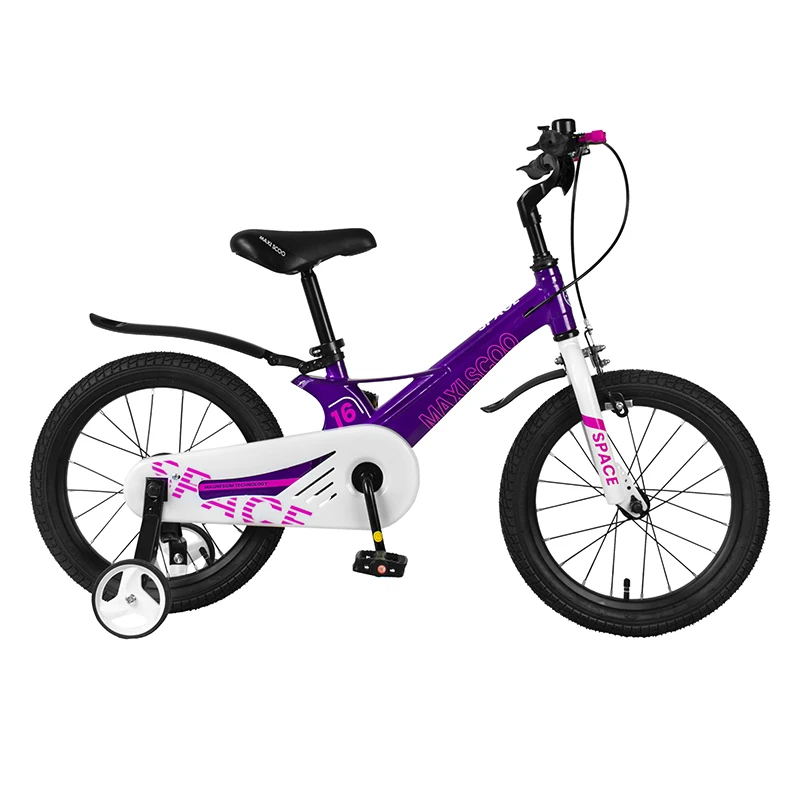 Велосипед MAXISCOO Space Стандарт -16"-22г. (фиолетовый) MSC-S1615 |