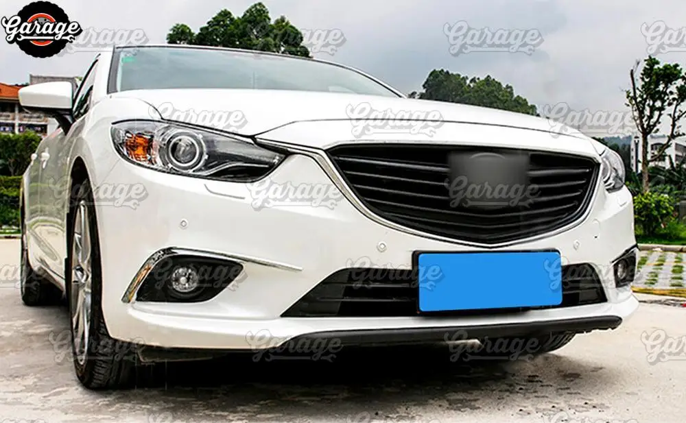 Накладки на противотуманные фары для Mazda 6 2013- ABS пластик литье 1 комплект/2 шт. украшение автомобиля Стайлинг