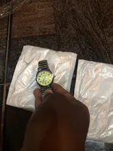 Reloj de cuarzo Vintage brillante para hombre y mujer, cronógrafo de plata y oro elástico para parejas, regalo de fiesta y oficina