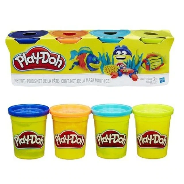 

PLAY-DOH 4 'lü PLASTICINE 560G. HASBRO 439608222